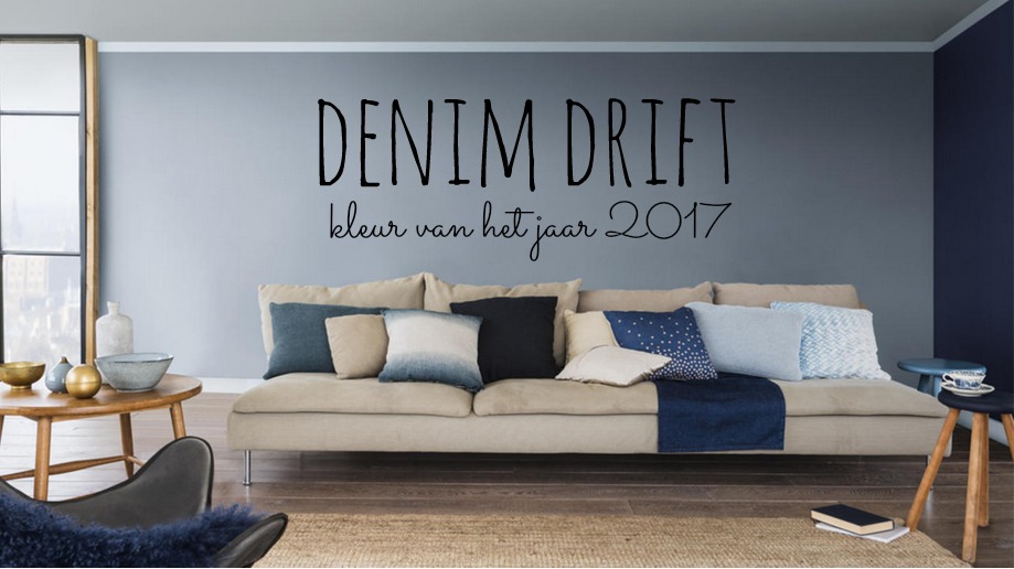 Wonderlijk Flexa kleur van het jaar 2017: denim drift YY-53